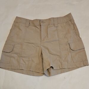 St. John's Bay Tan Cargo Shorts